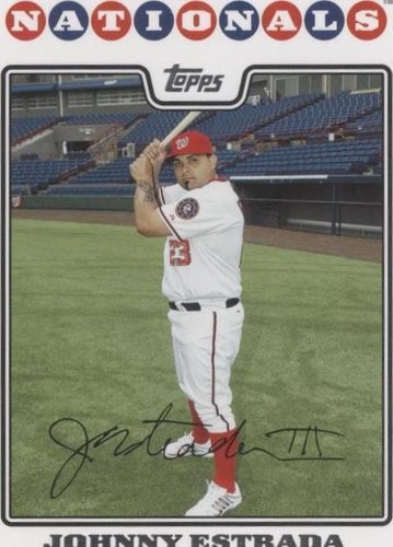2008 Topps Updates & Highlights - Johnny Estrada #UH19