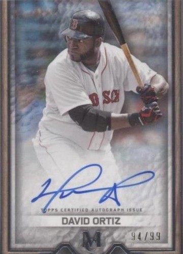 2023 Topps Museum Collection - David Ortiz #AA-DO