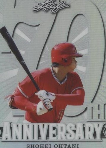 2021 Topps Update Shohei Ohtani Topps Tek 70th Anniversary