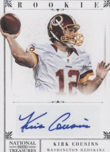 2012 Panini National Treasures Kirk Cousins #257