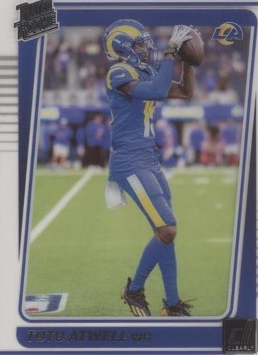 2021 Panini Clearly Donruss Tutu Atwell #73