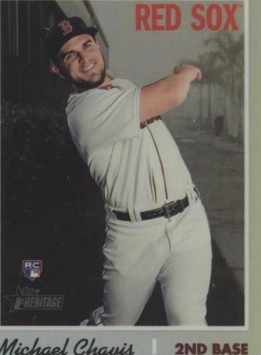2019 Topps Heritage High Number - Michael Chavis #THC-501