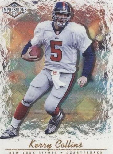 2001 Pacific Impressions Kerry Collins #87