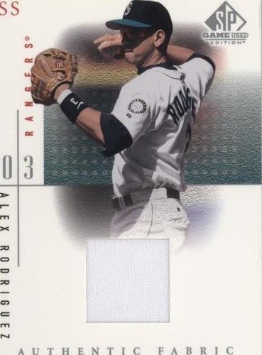 2001 SP Game Used Edition - Alex Rodriguez #AR (H)