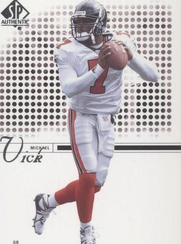 2002 SP Authentic Michael Vick #56