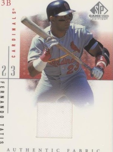 2001 SP Game Used Edition - Fernando Tatis #FTA
