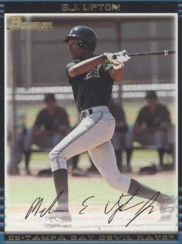 2002 Bowman Draft Picks & Prospects - B.J. Upton #BDP99