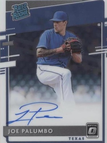 2020 Panini Donruss Optic - Joe Palumbo #RRS-JP