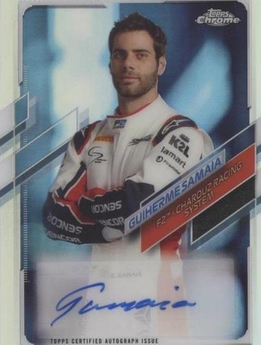 2021 Topps Chrome Formula 1 - Guilherme Samaia #CA-GSA