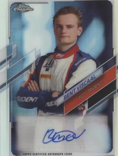 2021 Topps Chrome Formula 1 - Bent Viscaal #CA-BV