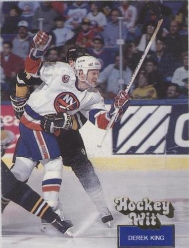 1994 Hockey Wit - Derek King #28