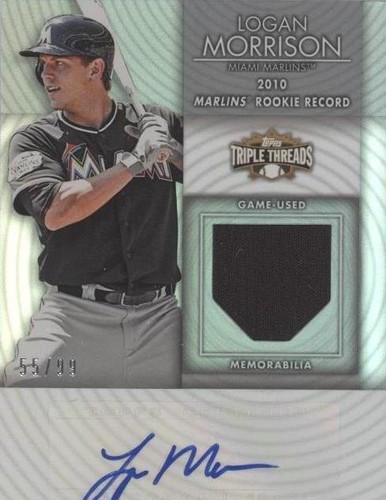 2012 Topps Triple Threads - Logan Morrison #TTUAR-69