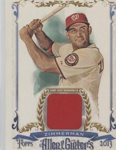 2013 Topps Allen & Ginter's - Ryan Zimmerman #AGFR-RZ