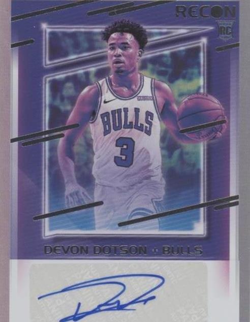 2020-21 Panini Recon - Devon Dotson #RRS-DDO