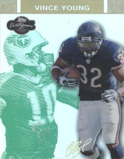 2007 Topps Co-Signers Cedric Benson Vince Young #25