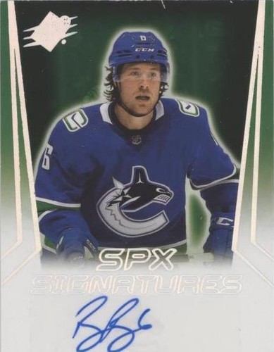 2021-22 SPx - Brock Boeser #SPX-BO