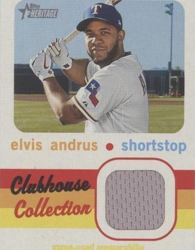 2020 Topps Heritage - Elvis Andrus #CCR-EA