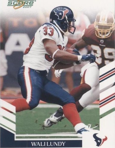 2007 Score Wali Lundy #218