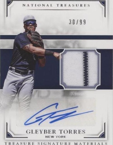 2017 Panini National Treasures - Gleyber Torres #TSM-GT