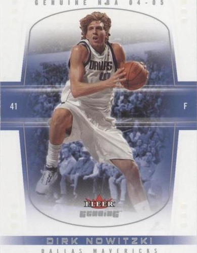 2004-05 Fleer Genuine - Dirk Nowitzki #98