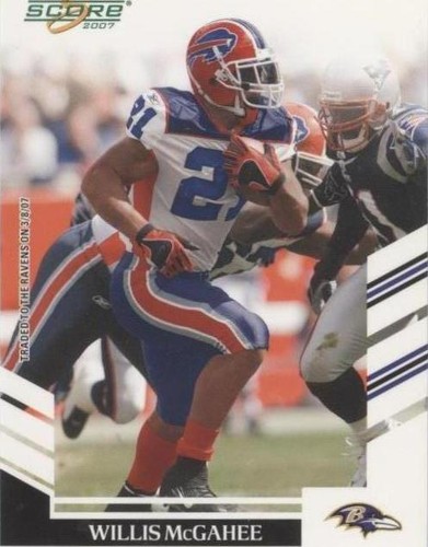 2007 Score Willis McGahee #177