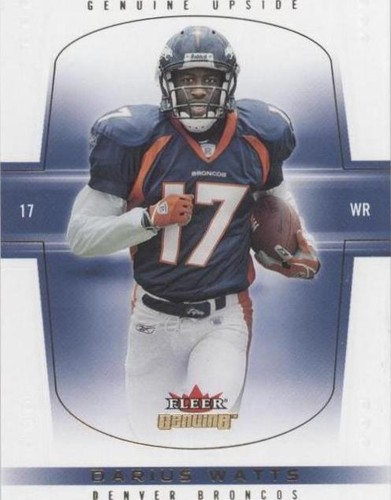 2004 Fleer Genuine Darius Watts #96
