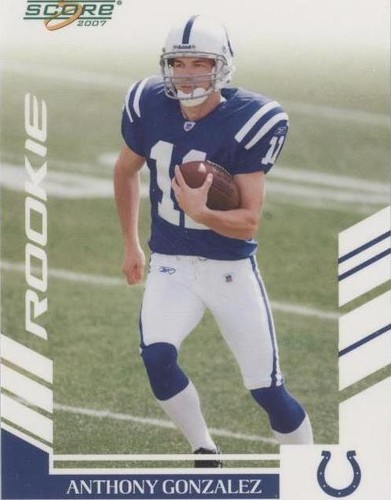2007 Score Anthony Gonzalez #353
