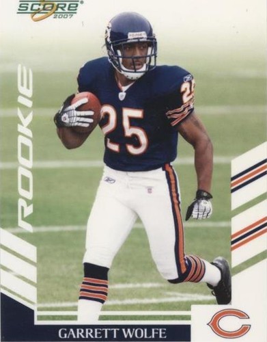 2007 Score Garrett Wolfe #389