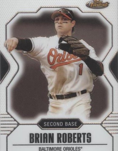 2007 Topps Finest - Brian Roberts #44