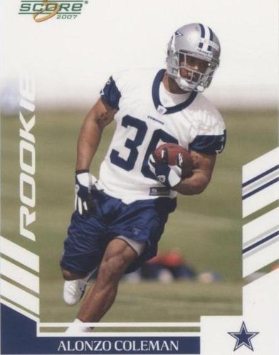 2007 Score Alonzo Coleman #321