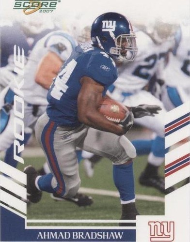 2007 Score Ahmad Bradshaw #412