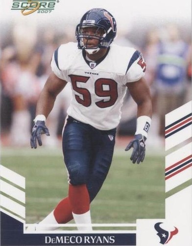 2007 Score DeMeco Ryans #217