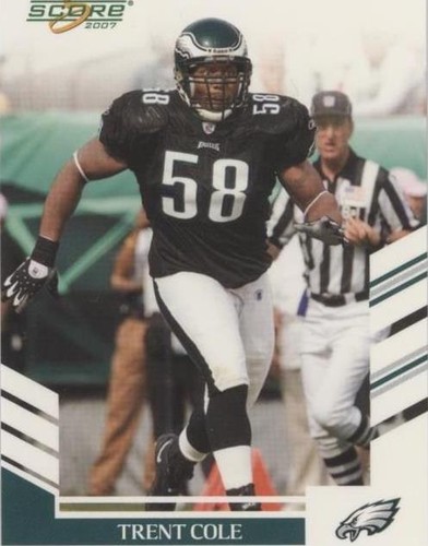 2007 Score Trent Cole #24