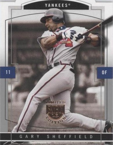 2004 Skybox Limited Edition - Gary Sheffield #42
