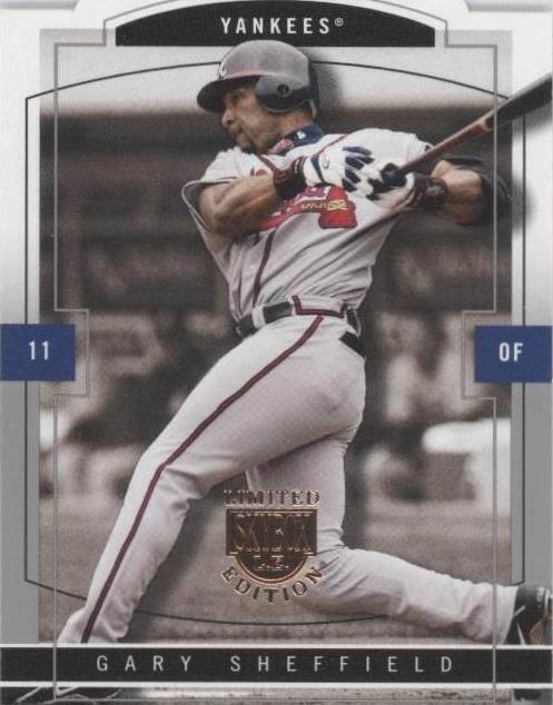 2004 Skybox Limited Edition - Gary Sheffield #42