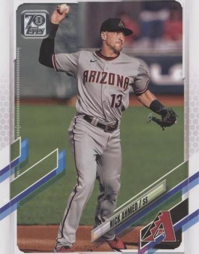 2021 Topps - Nick Ahmed #618