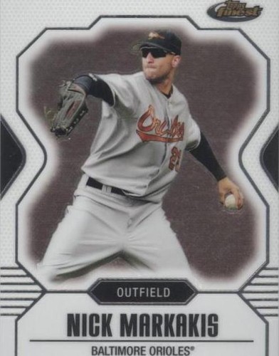 2007 Topps Finest - Nick Markakis #107