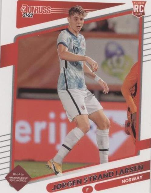 2021-22 Panini Donruss Road to Qatar Jorgen Strand Larsen #106