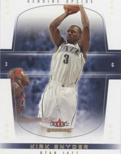 2004-05 Fleer Genuine - Kirk Snyder #134
