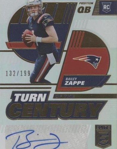 2022 Panini Donruss Elite Bailey Zappe #TC-29