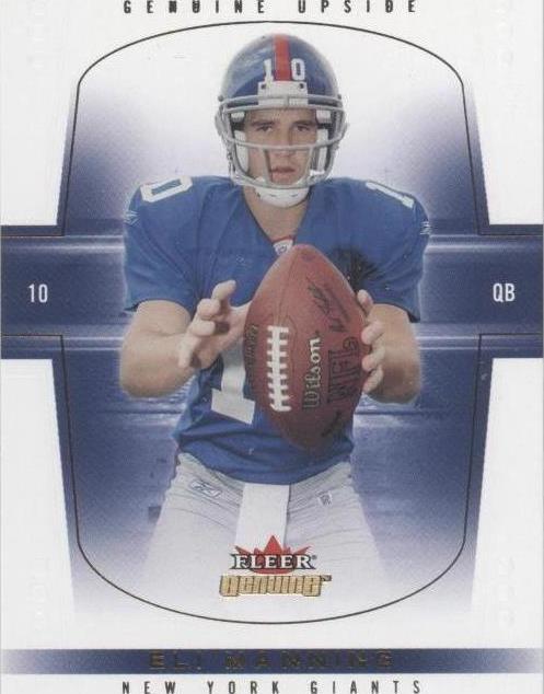2004 Fleer Genuine Eli Manning #76