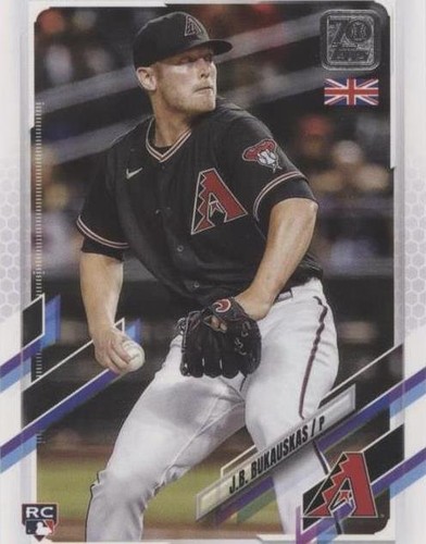 2021 Topps 70th UK J.B. BUKAUSKAS Black Parallel #21 077/125