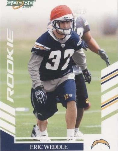 2007 Score Eric Weddle #311