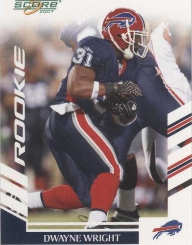 2007 Score Dwayne Wright #393