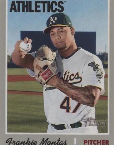 2019 Topps Heritage - Frankie Montas #325