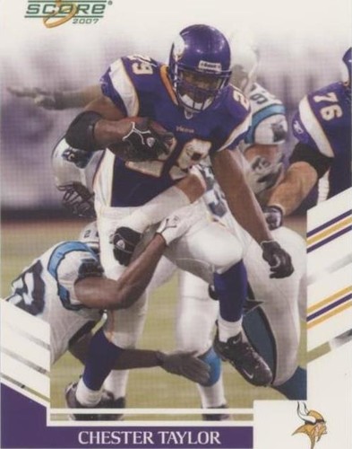 2007 Score Chester Taylor #63