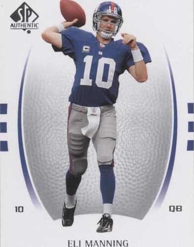 2007 SP Authentic Eli Manning #34