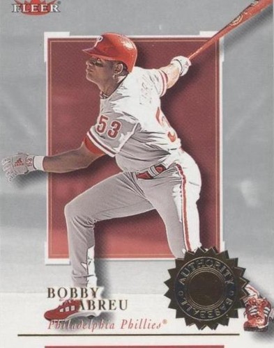 2001 Fleer Authority - Bobby Abreu #76