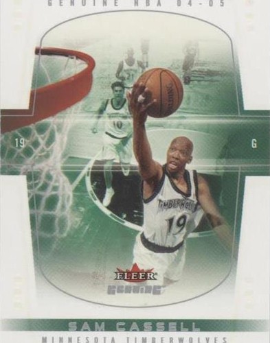 2004-05 Fleer Genuine - Sam Cassell #36