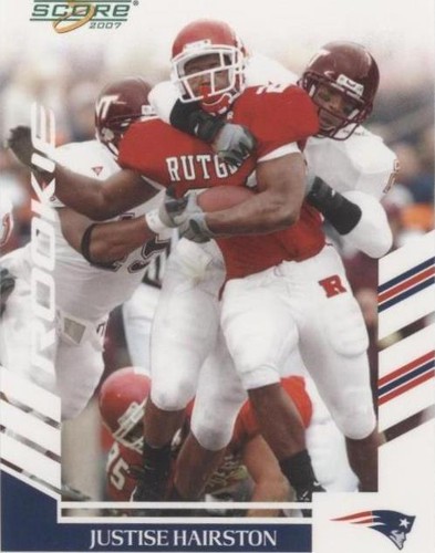 2007 Score Justice Hairston #414